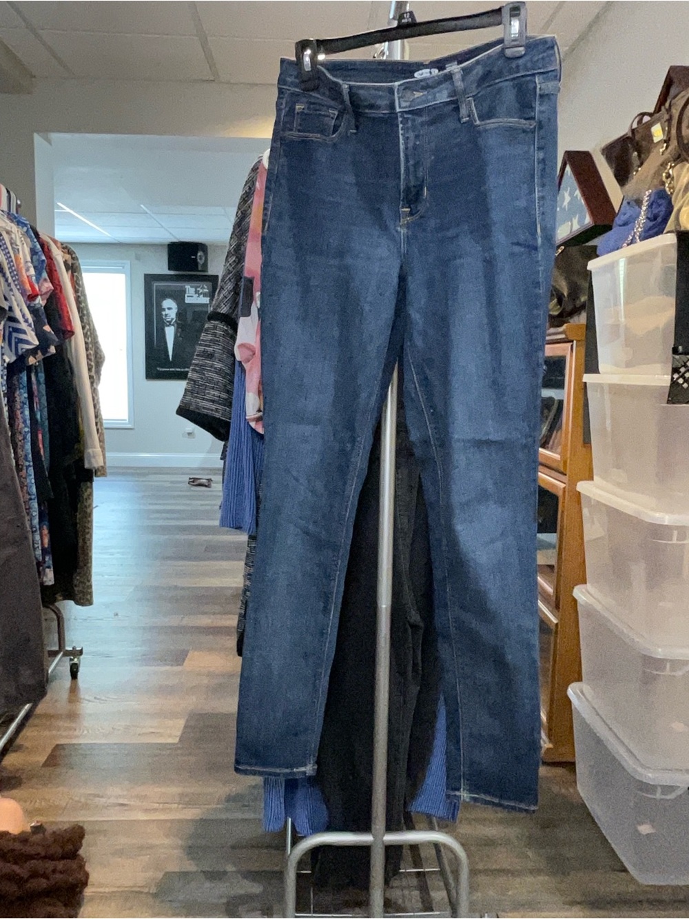 Old Navy Dark Blue Women's Skinny Jeans
